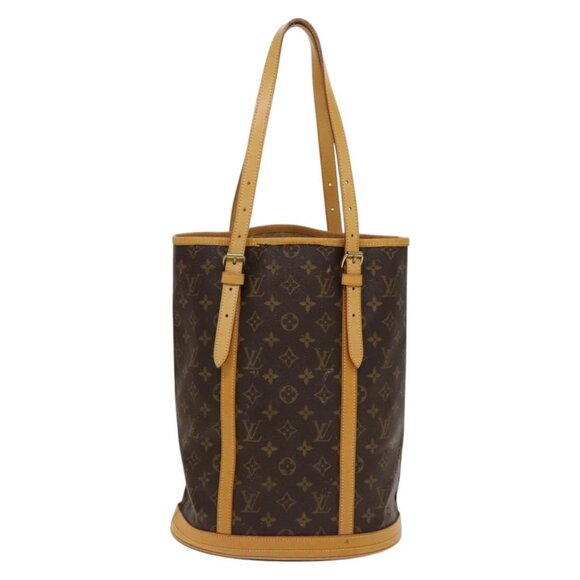 LOUIS VUITTON Monogram Bucket GM Shoulder Bag LV Auth - Picture 3 of 16